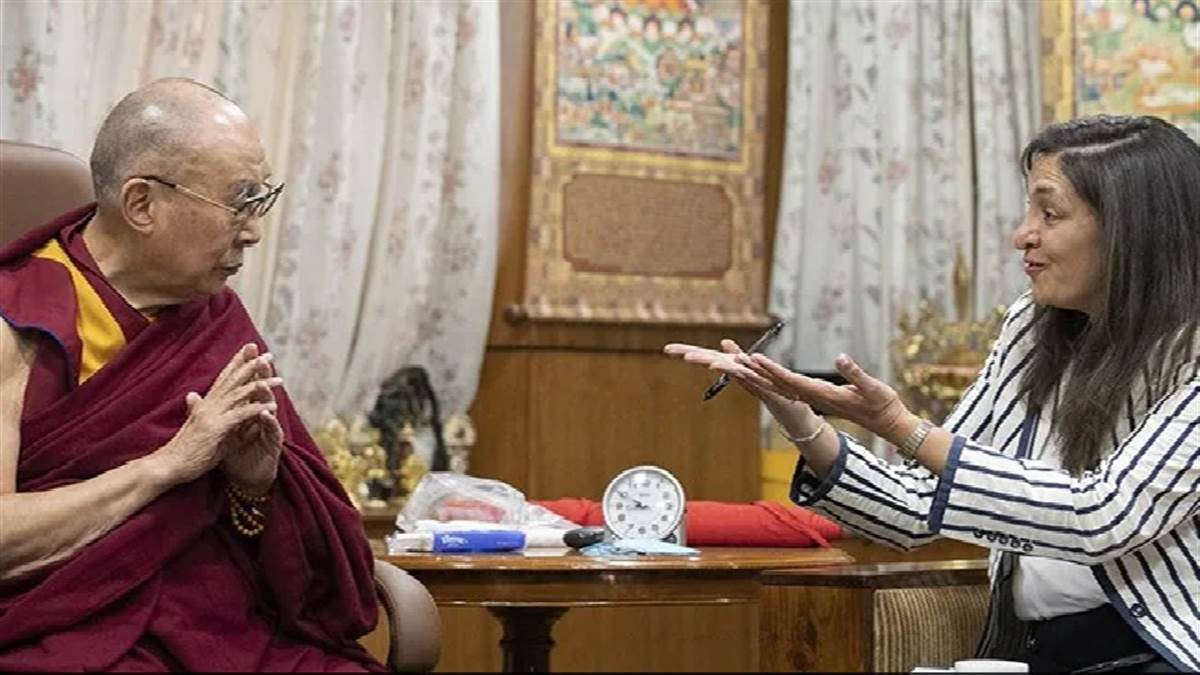 अमेरिकी विशेष समन्वयक उजरा जेया की दलाई लामा से मुलाकात
