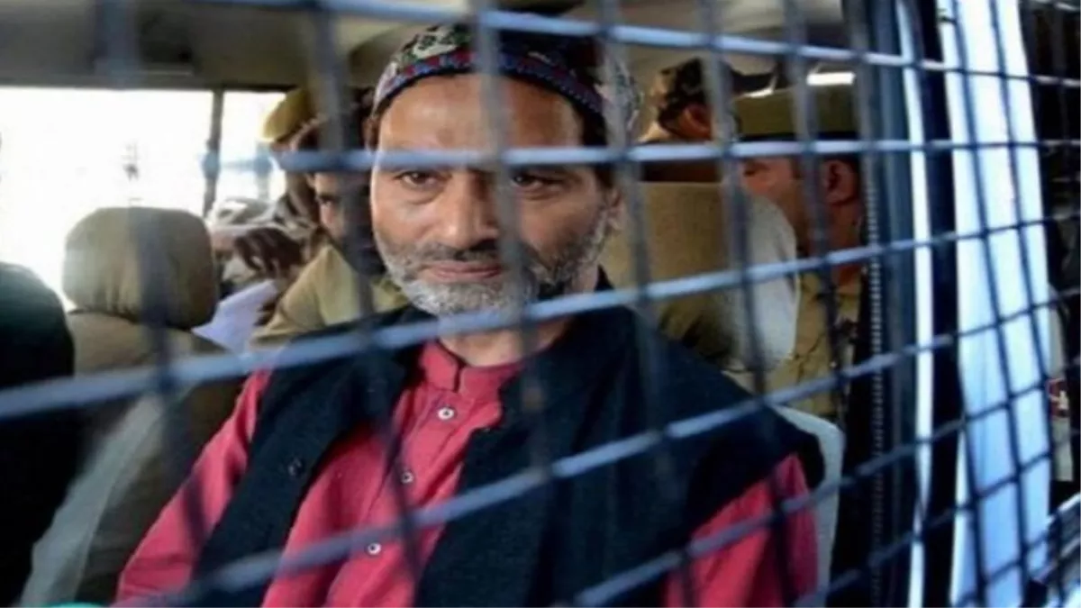 कश्मीर के अलगावादी नेता यासीन मलिक टेरर फंडिंग में दोषी करार, अब 25 मई को होगी सजा पर बहस
