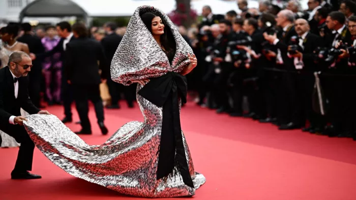 Vivek Agnihotri, Aishwarya Rai dress, Cannes 2023, costume slaves