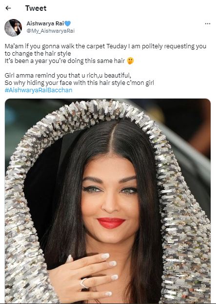 aishwarya%20memes ઐશ્વર્યા રાયનો કાન્સ લૂક આવ્યો સામે, પરંતુ ફોઈલ રે જોઈ લોકોએ ઉડાવી મજાક   