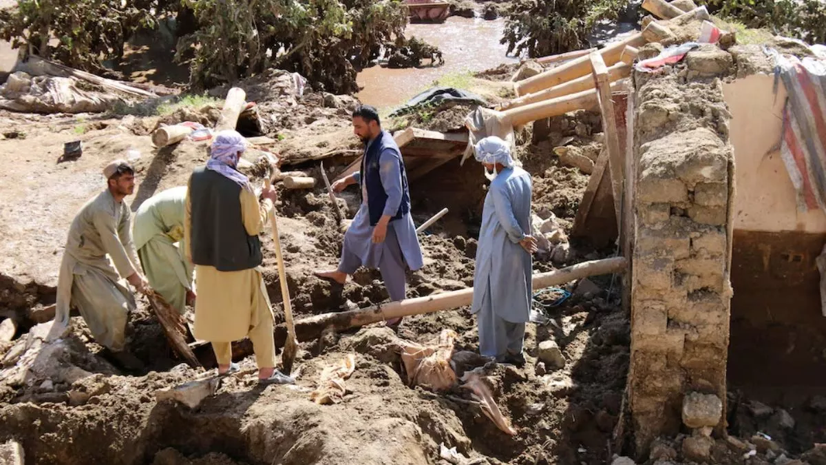 अफगानिस्तान में बाढ़ और बारिश से फिर तबाही, 1500 घर तबाह; 84 लोगों की मौत