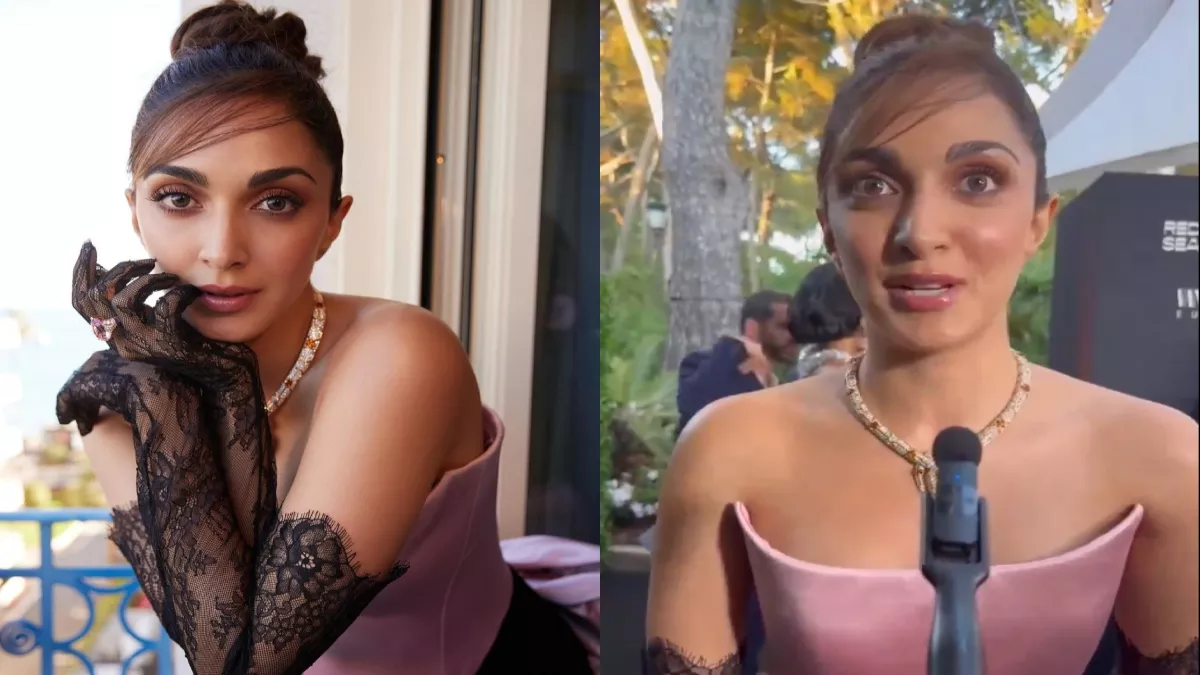 Kiara Advani ने कान्स में बोली ऐसी अंग्रेजी, वीडियो देख भड़के यूजर्स बोले- 'ये खुद को किम कार्दशियन समझ रही है'