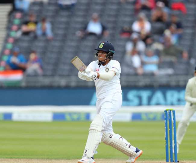 indian women cricket team is once again expecting big innings from shefali verma after face follow on vs england