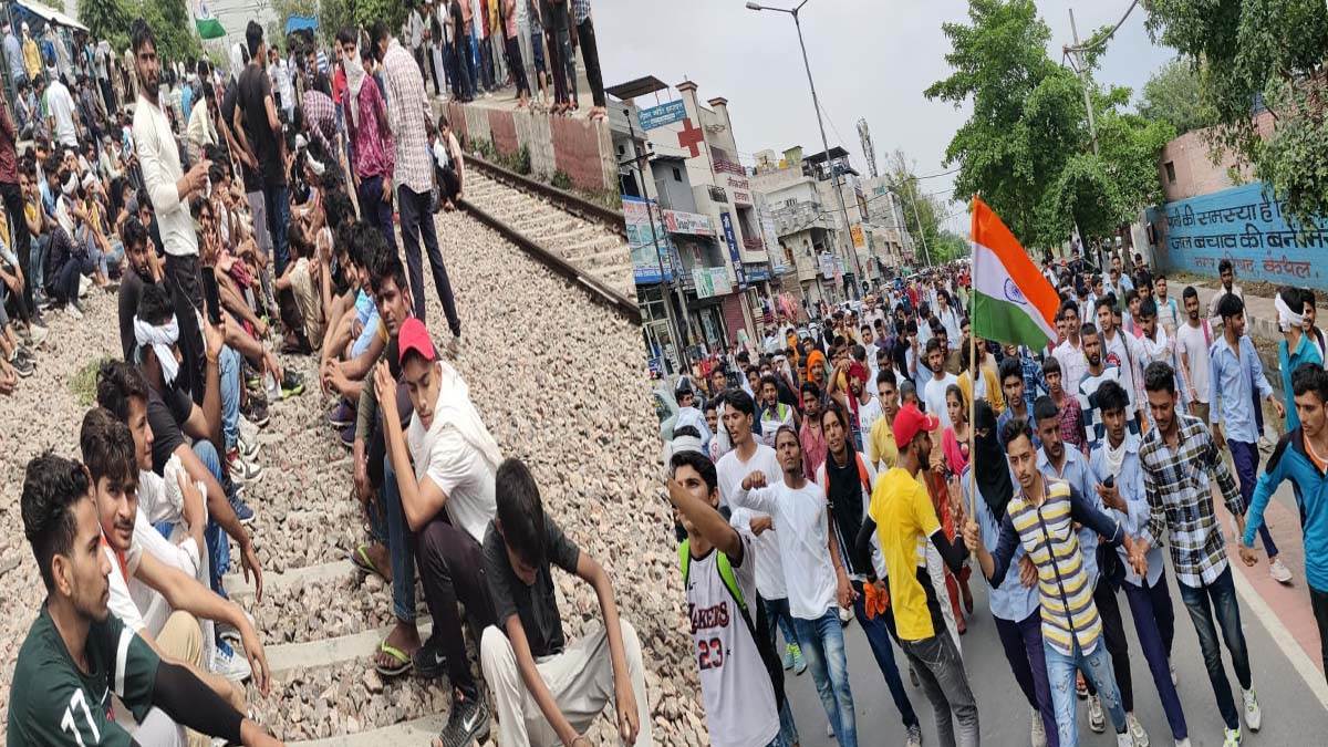 हरियाणा के कई शहरों में प्रशासन अलर्ट।