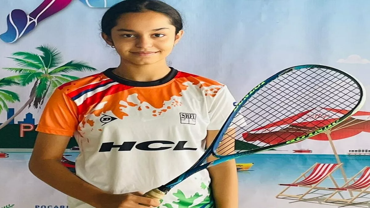 Asian Junior Squash: 14 वर्षीय भारतीय खिलाड़ी अनाहत ने एशियन जूनियर स्क्वाश चैंपियशिप में जीता गोल्ड