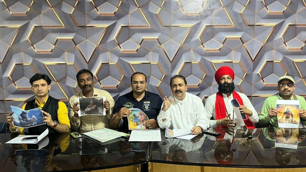 amritsar news another case file against adipurush director and star cast said tampering with ramayana