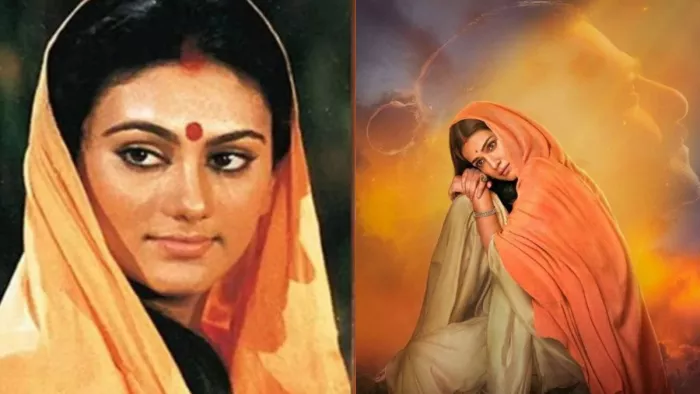 Ramayan Dipika Chikhlia shares her video people compare with Adipurush. Photo Credit- Instagram