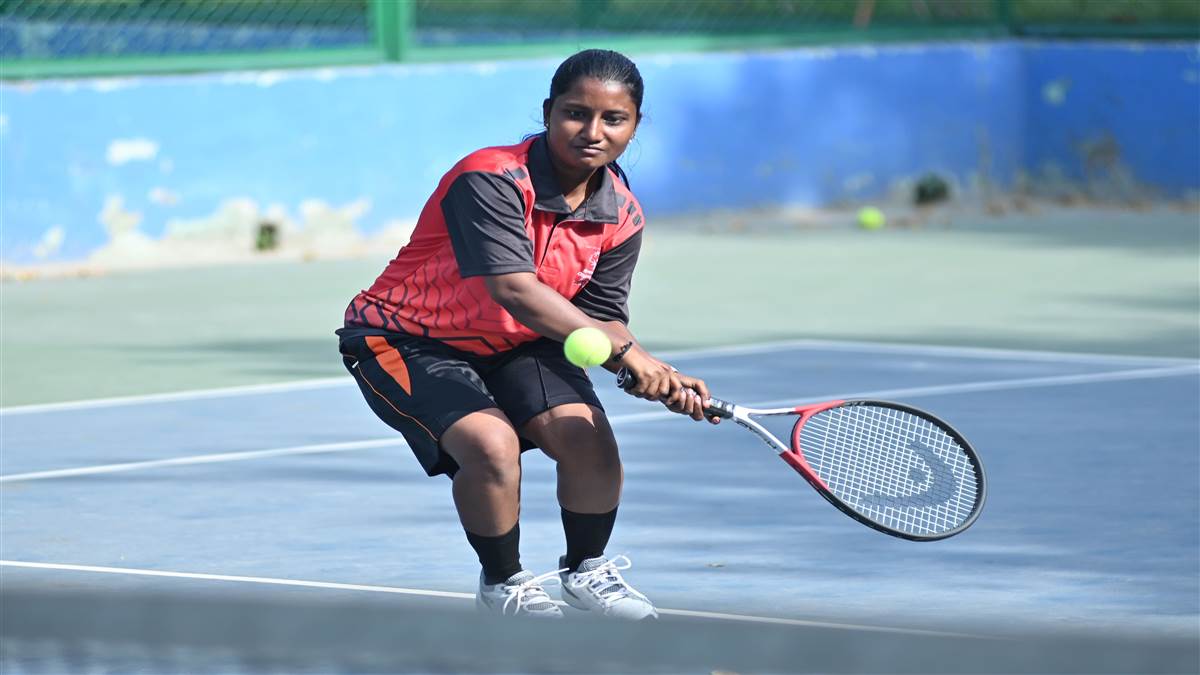 farmer daughter eramma is a big hope for medals for country in tennis in special summer olympics games