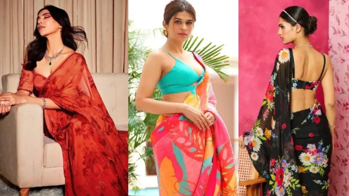 Party Wear Chiffon Sarees: ये खूबसूरत शिफॉन साड़ी आपका दिल लेंगी जीत, देसी लुक के लिए हैं परफेक्ट ऑप्शन