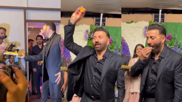 Karan And Drisha Wedding, Sunny Deol Photo Credit Instagram