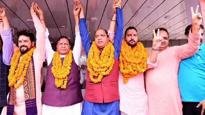 अनुराग ठाकुर ने सुक्खू सरकार पर साधा निशाना