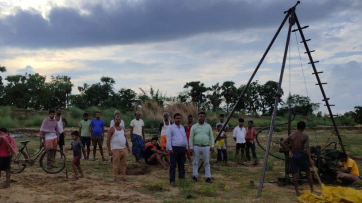 banka news soil testing begins for vasudevpur birma bridge construction