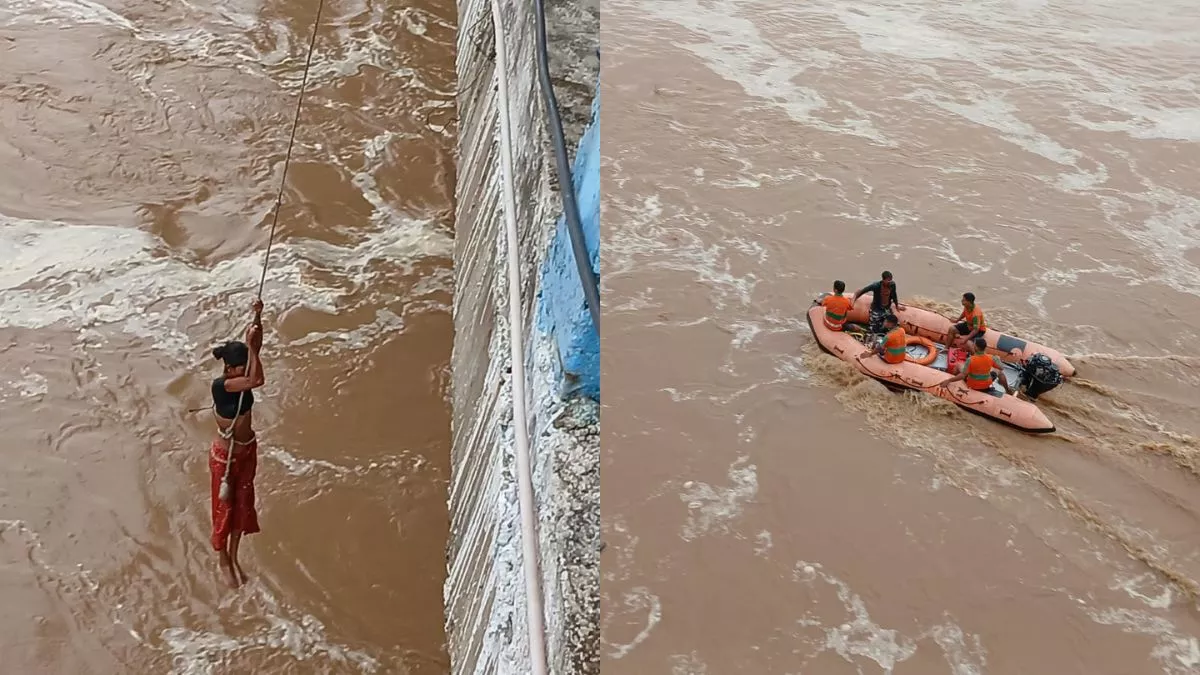 Bihar Flood: गयाजी के फल्गु नदी में अचानक आई बाढ़, पानी में फंसे 20 में से 18 लोगों का किया गया रेस्क्यू; 2 लापता