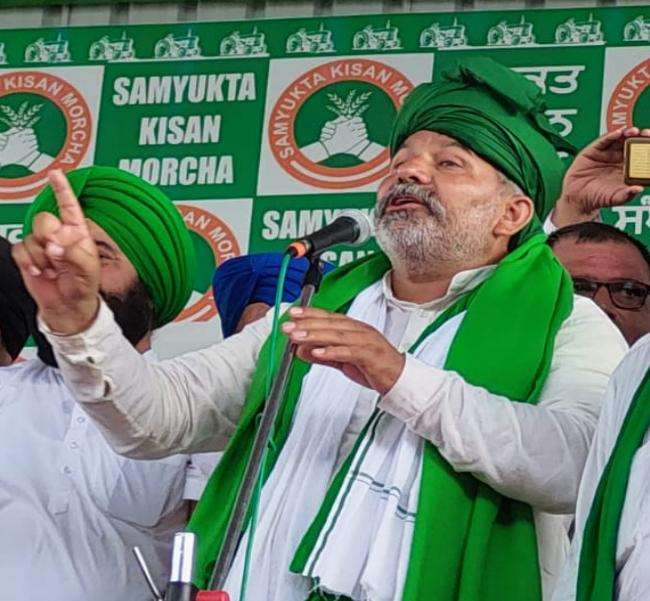 राकेश टिकैत ने सोमवार को अपनी प्रोफाइल पिक्चर बदल दी।
