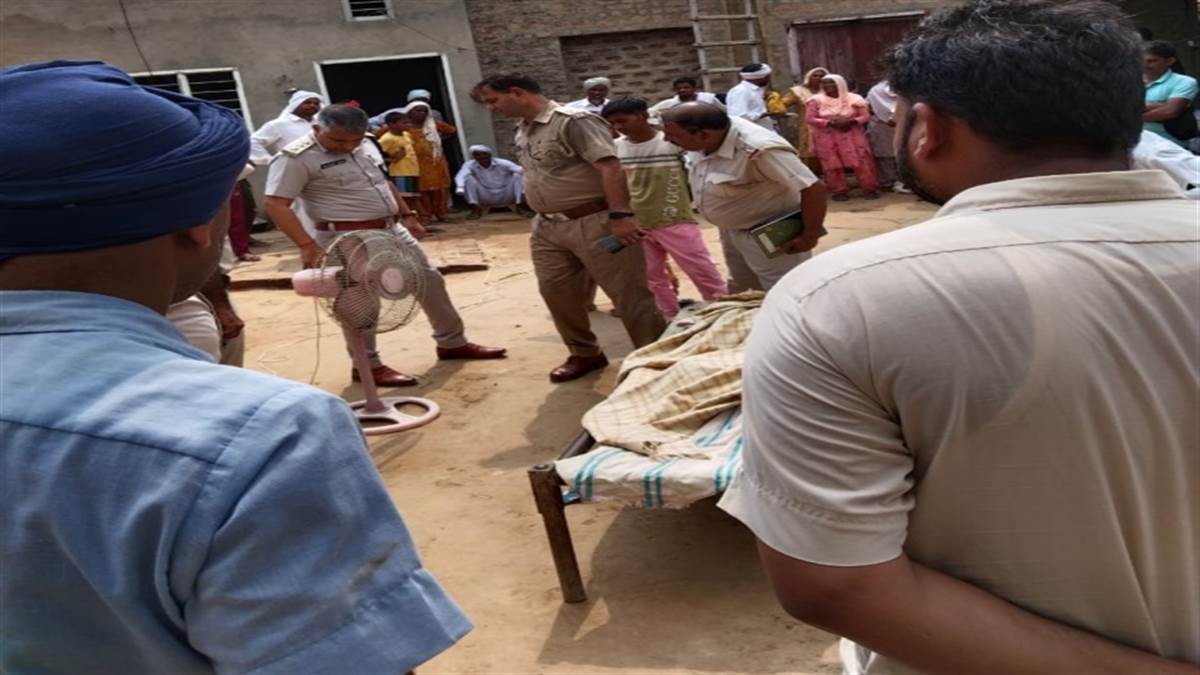 murder of a woman sleeping in courtyard in sirsa with a sharp weapon