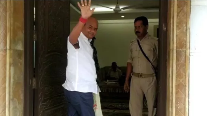 Jharkhand Money Laundering Case: सीएम हेमंत सोरेन के विधायक प्रतिनिधि पंकज मिश्रा ईडी कार्यालय पहुंचे।