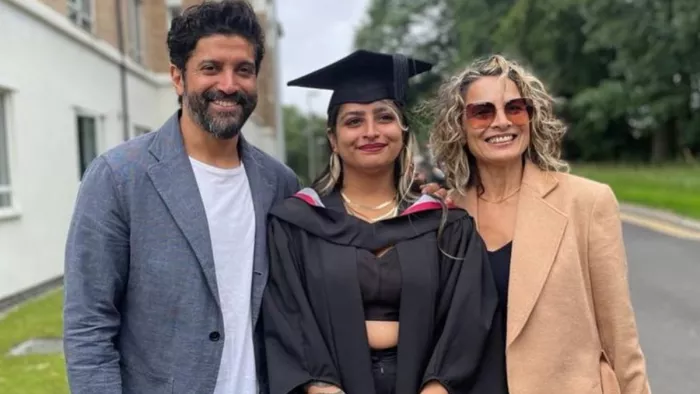 Farhan And Adhuna Bhabani Photo Credit Instagram