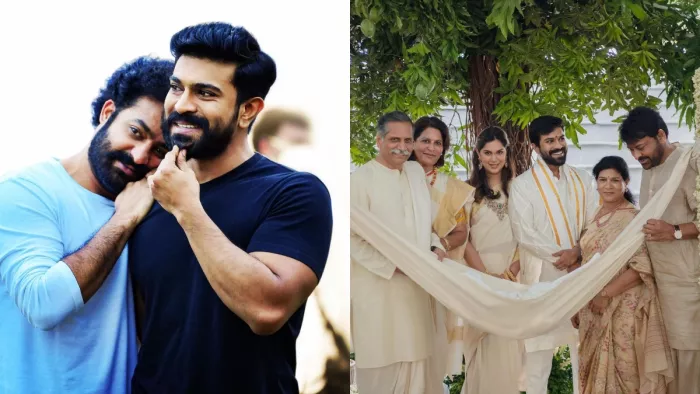 Ram Charan daughter Klin Kaara Konidela And Jr NTR