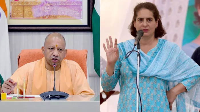 दुकानों पर 'नेमप्लेट' लगाने के आदेश को लेकर कांग्रेस महासचिव प्रियंका गांधी ने योगी सरकार पर निशाना साधा है।