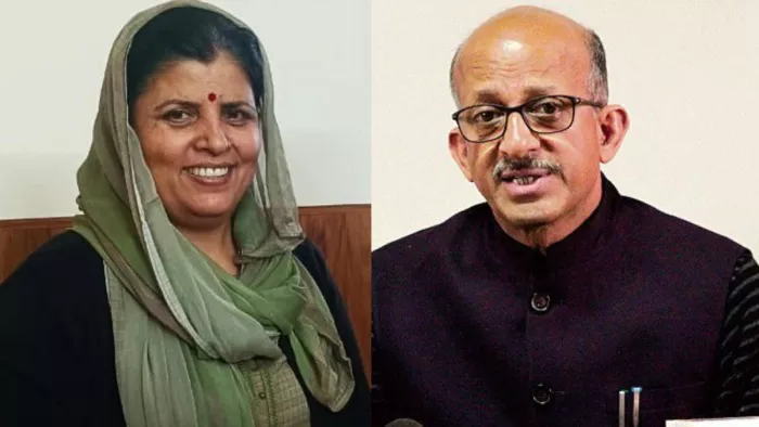 कमलेश ठाकुर ने भाजपा प्रत्याशी को बताया अपना भाई (फाइल फोटो)