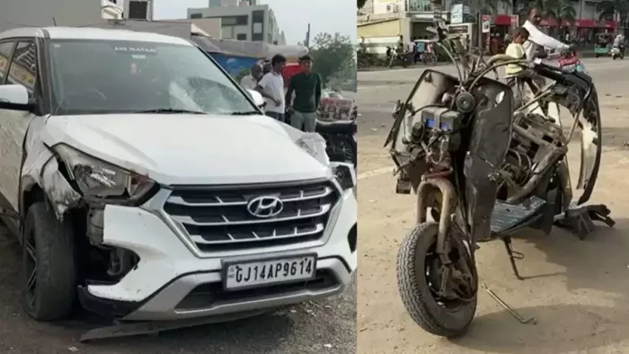 गुजरात के भावनगर में बड़ा हादसा। फोटो- जेएनएन