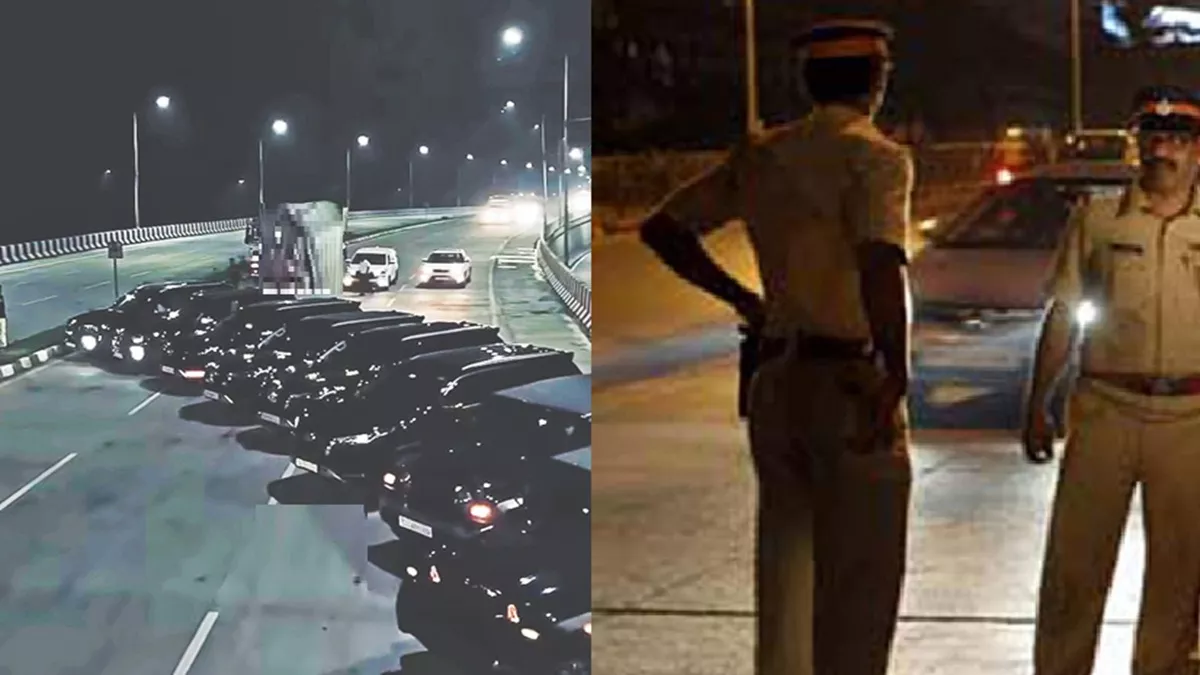 हाईवे पर बनाई रील... छत्तीसगढ़ में एनएच पर एनएच पर काली गाड़ियों संग किया स्टंट, लगा जाम; वीडियो वायरल