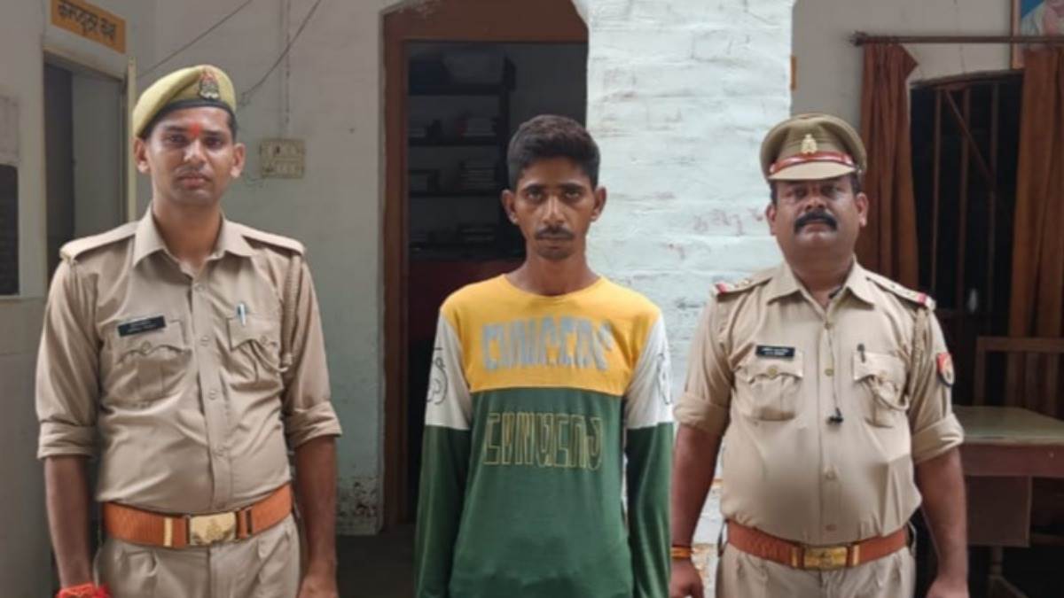 Lakhimpur News: पसगवां पुलिस ने बेटे को किया गिरफ्तार, अवनीश की निशानदेही पर असलहा बरामद।