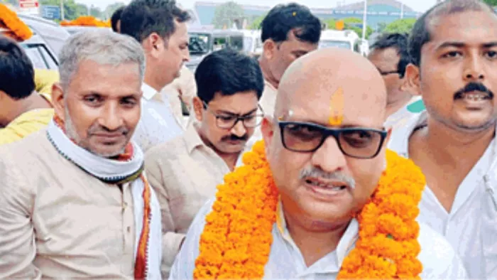 कांग्रेस के नवनियुक्त प्रदेश अध्यक्ष अजय राय। -जागरण