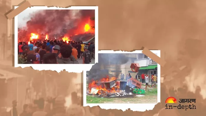 Manipur Violence मणिपुर में फिर हिंसा की घटना।