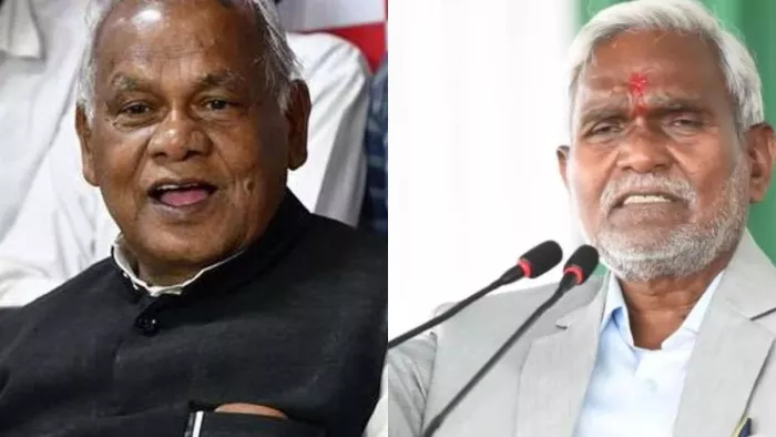 जीतन राम मांझी ने चंपई सोरेन का एनडीए में किया स्वागत