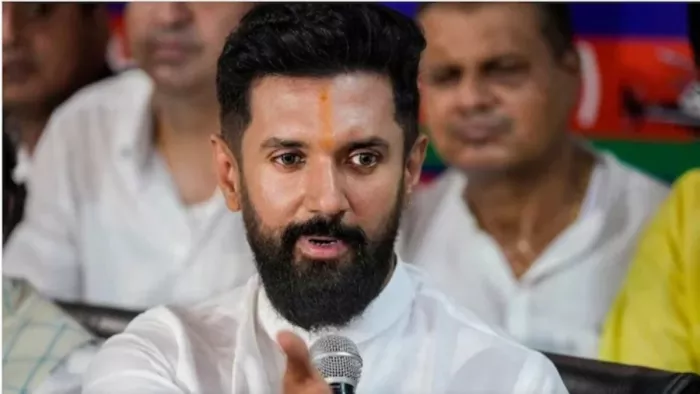 लेटरल एंट्री के मुद्दे पर चिराग पासवन भड़के। (फाइल फोटो)