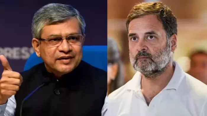 लेटर एंट्री मामले पर राहुल गांधी के आरोपों पर रेल मंत्री ने जवाब दिया है।(फोटो सोर्स: जागरण)