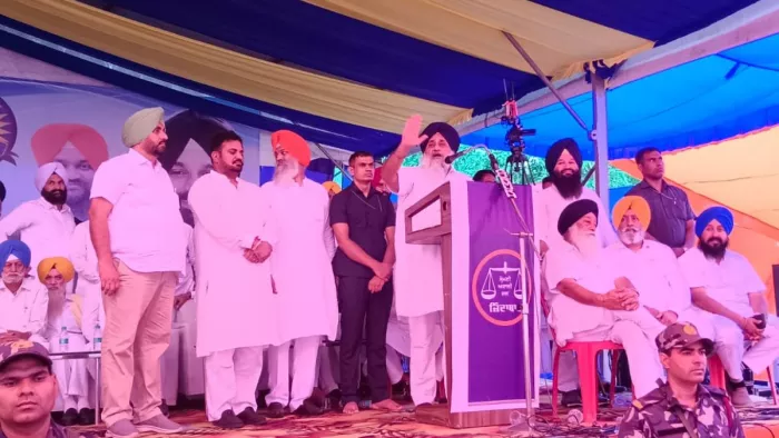 सुखबीर बादल ने भाजपा पर कसा तंज