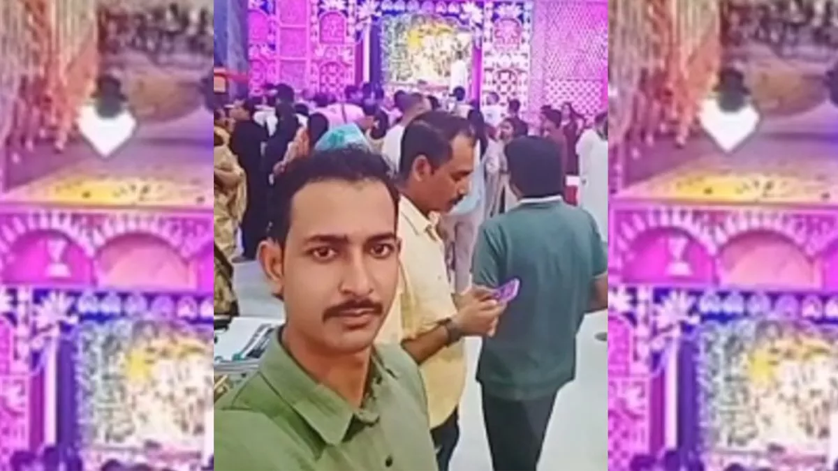 'अल्लाह के सिवा कोई इबादत के लायक नहीं', सिपाही ने मंदिर के फोटो के बैकग्राउंड में लगाया ऑडियो; सस्पेंड