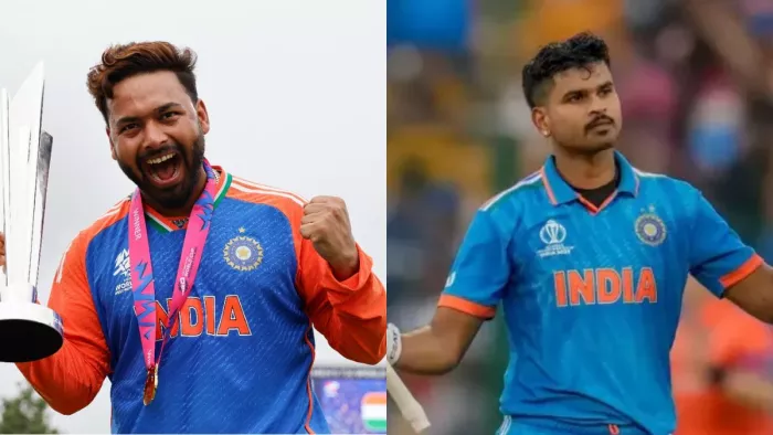 ऋषभ पंत और श्रेयस अय्यर को नहीं मिली टी20 टीम में जगह