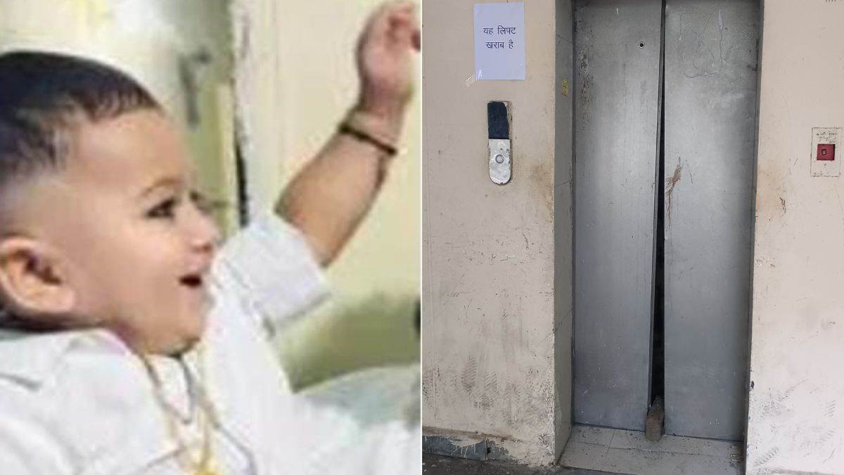 ncr tragic accident child dies in sonipat lift mishap haryana news