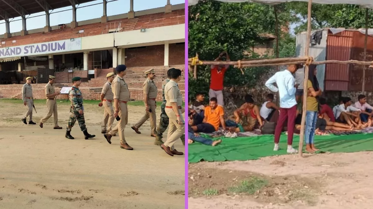 Agniveer Bharti 2022: आगरा में पहले दिन कासगंज और ललितपुर के युवाओं की भर्ती, पुलिस के संग सेना की इंटेलीजेंस सक्रिय