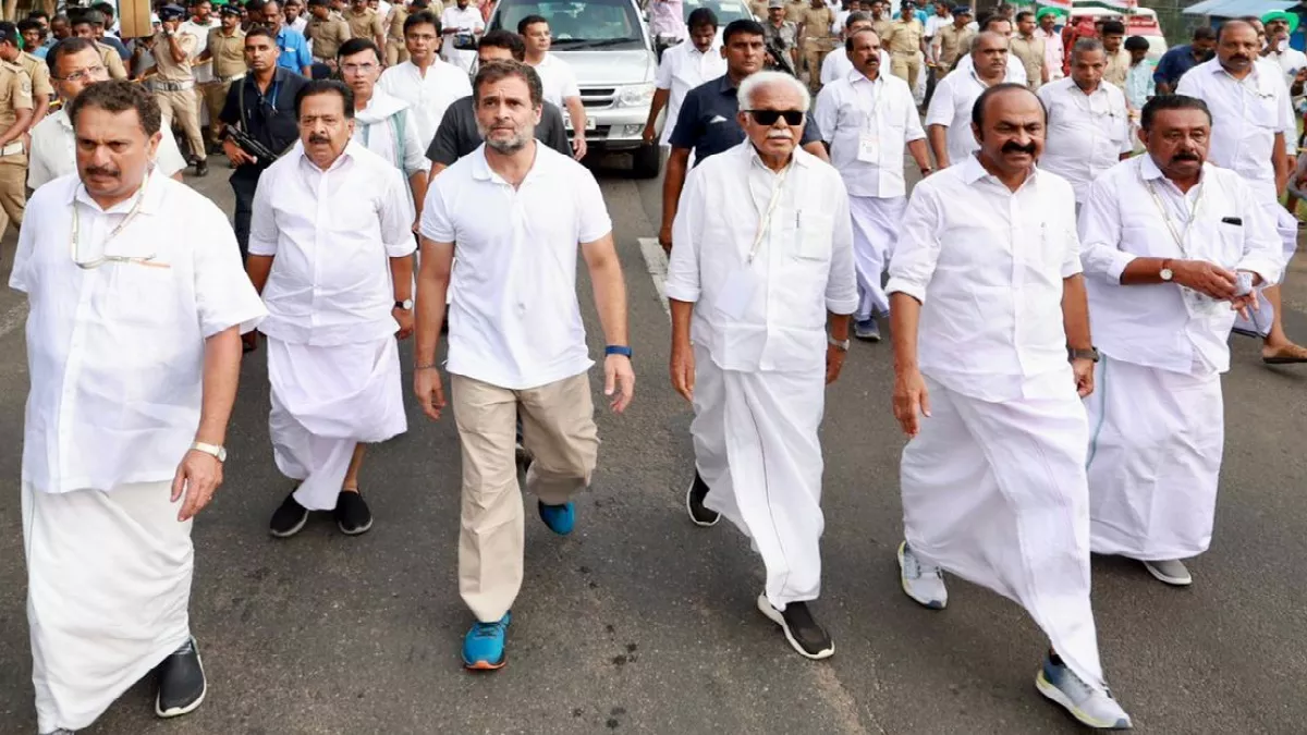 Bharat Jodo Yatra: भारत जोड़ो यात्रा का 12वां दिन, राहुल गांधी के नेतृत्व में अलाप्पुझा से फिर शुरू हुई