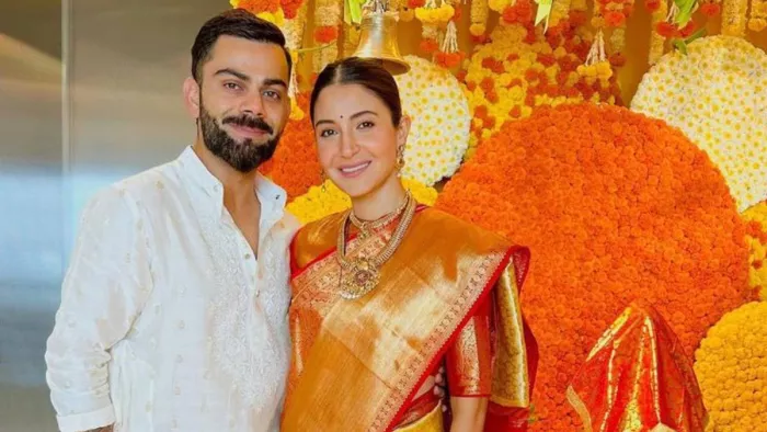 Anushka Sharma ने मनाई गणेश चतुर्थी। Photo-Instagram