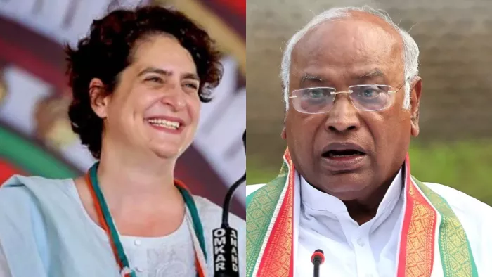 21 को प्रियंका, 28 सितंबर को आएंगे मल्लिकार्जुन खरगे (file photo)