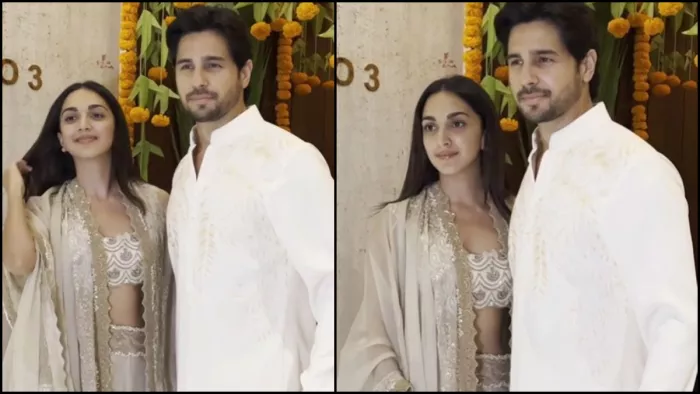 Kiara Advani-Sidharth Malhotra ने मनाई शादी के बाद पहली गणेश चतुर्थी। Photo-Instagram