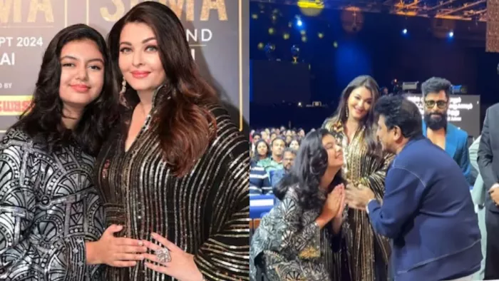 ऐश्वर्या राय और आराध्या बच्चन SIIMA में