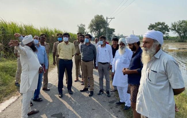 gangas water level increased dm inspected