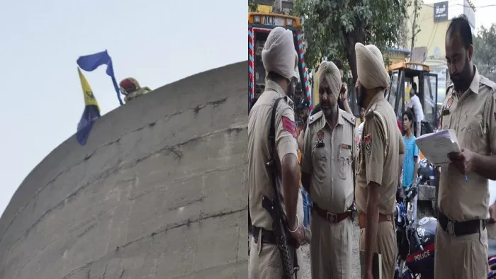 Ludhiana News: लुधियाना में पानी की टंकी पर चढ़ी युवती। (जागरण)
