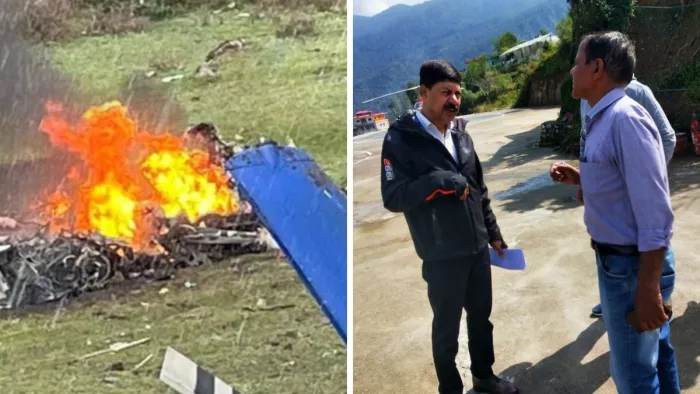 डीजीसीए की टीम ने घटनास्थल, केदारनाथ व गुप्तकाशी हेलीपैड का निरीक्षण किया और दुर्घटना के कारणों की पड़ताल की।