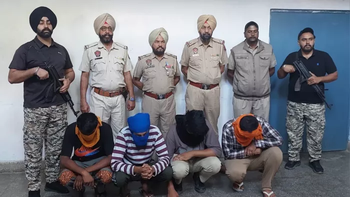 परमिंदर पिंडी मॉड्यूल के पांच आतंकवादी गिरफ्तार