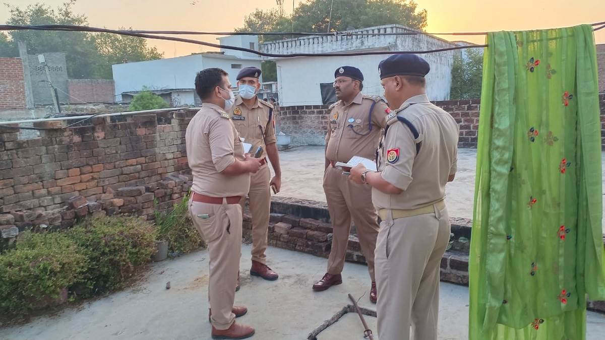 Kanpur Dehat News कानपुर देहात में हत्‍यारों ने तेजधार हथ‍ियार से काटा