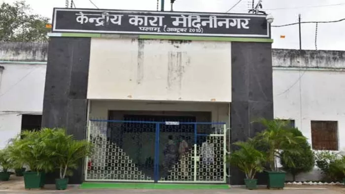 मेदिनीनगर केंद्रीय कारा में नवरात्रि के उत्सव की धूम।