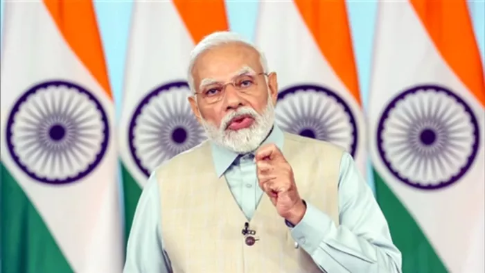प्रधानमंत्री मोदी ने फलस्तीन के राष्ट्रपति से फोन पर बात की। (फोटो- एएनआई)