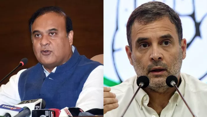 असम के मुख्यमंत्री ने राहुल गांधी पर साधा निशाना